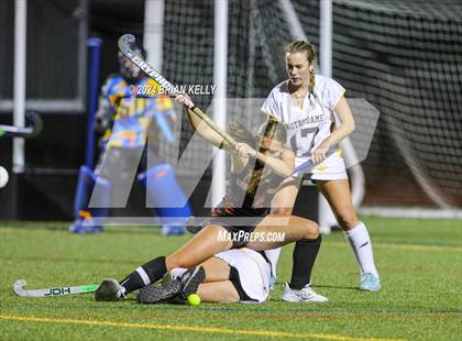 Thumbnail 2 in Middleborough @ Notre Dame Academy (MIAA Division 2 Round of 32) photogallery.