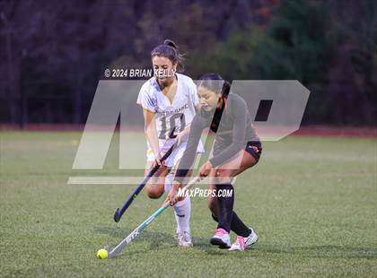Thumbnail 3 in Middleborough @ Notre Dame Academy (MIAA Division 2 Round of 32) photogallery.
