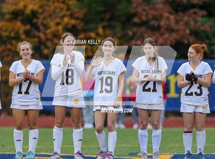 Thumbnail 1 in Middleborough @ Notre Dame Academy (MIAA Division 2 Round of 32) photogallery.