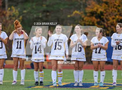 Thumbnail 3 in Middleborough @ Notre Dame Academy (MIAA Division 2 Round of 32) photogallery.