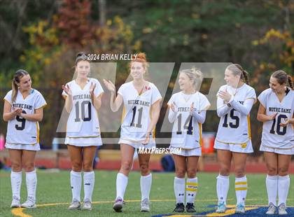 Thumbnail 3 in Middleborough @ Notre Dame Academy (MIAA Division 2 Round of 32) photogallery.