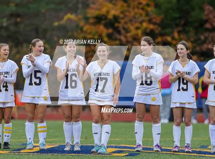Thumbnail 3 in Middleborough @ Notre Dame Academy (MIAA Division 2 Round of 32) photogallery.