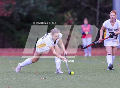 Thumbnail 3 in Middleborough @ Notre Dame Academy (MIAA Division 2 Round of 32) photogallery.