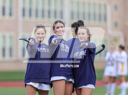 Thumbnail 2 in Middleborough @ Notre Dame Academy (MIAA Division 2 Round of 32) photogallery.