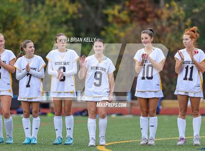 Thumbnail 1 in Middleborough @ Notre Dame Academy (MIAA Division 2 Round of 32) photogallery.