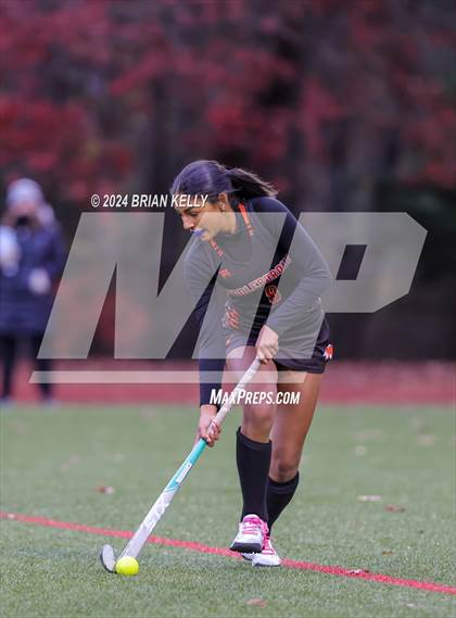 Thumbnail 1 in Middleborough @ Notre Dame Academy (MIAA Division 2 Round of 32) photogallery.