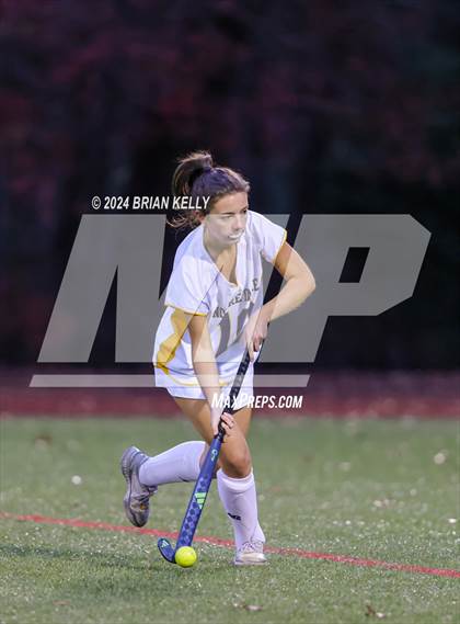 Thumbnail 1 in Middleborough @ Notre Dame Academy (MIAA Division 2 Round of 32) photogallery.