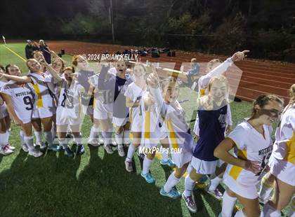 Thumbnail 1 in Middleborough @ Notre Dame Academy (MIAA Division 2 Round of 32) photogallery.