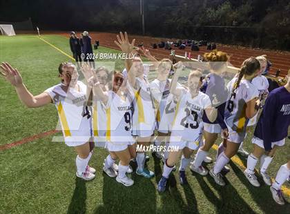 Thumbnail 3 in Middleborough @ Notre Dame Academy (MIAA Division 2 Round of 32) photogallery.