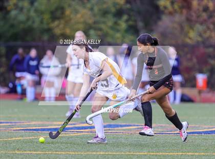 Thumbnail 1 in Middleborough @ Notre Dame Academy (MIAA Division 2 Round of 32) photogallery.