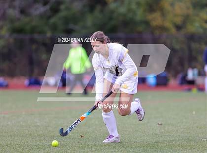 Thumbnail 2 in Middleborough @ Notre Dame Academy (MIAA Division 2 Round of 32) photogallery.