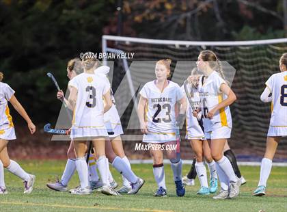 Thumbnail 2 in Middleborough @ Notre Dame Academy (MIAA Division 2 Round of 32) photogallery.
