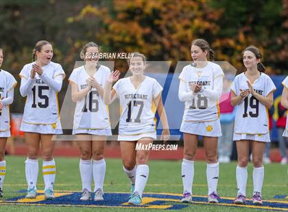 Thumbnail 2 in Middleborough @ Notre Dame Academy (MIAA Division 2 Round of 32) photogallery.