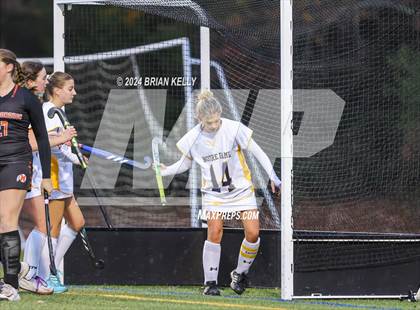 Thumbnail 3 in Middleborough @ Notre Dame Academy (MIAA Division 2 Round of 32) photogallery.