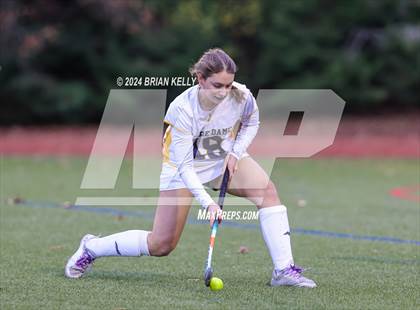 Thumbnail 2 in Middleborough @ Notre Dame Academy (MIAA Division 2 Round of 32) photogallery.