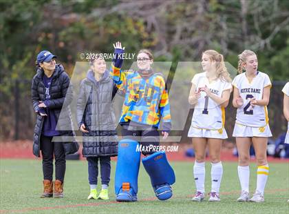 Thumbnail 3 in Middleborough @ Notre Dame Academy (MIAA Division 2 Round of 32) photogallery.