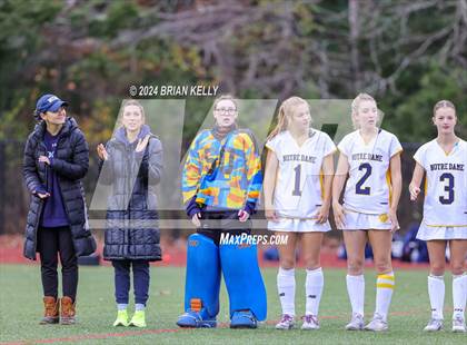 Thumbnail 1 in Middleborough @ Notre Dame Academy (MIAA Division 2 Round of 32) photogallery.