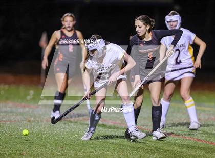 Thumbnail 2 in Middleborough @ Notre Dame Academy (MIAA Division 2 Round of 32) photogallery.