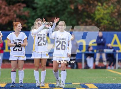 Thumbnail 3 in Middleborough @ Notre Dame Academy (MIAA Division 2 Round of 32) photogallery.