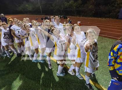 Thumbnail 3 in Middleborough @ Notre Dame Academy (MIAA Division 2 Round of 32) photogallery.