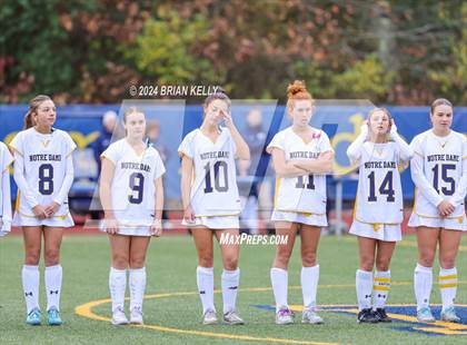 Thumbnail 2 in Middleborough @ Notre Dame Academy (MIAA Division 2 Round of 32) photogallery.