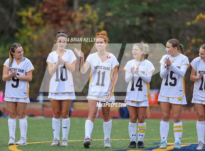Thumbnail 1 in Middleborough @ Notre Dame Academy (MIAA Division 2 Round of 32) photogallery.