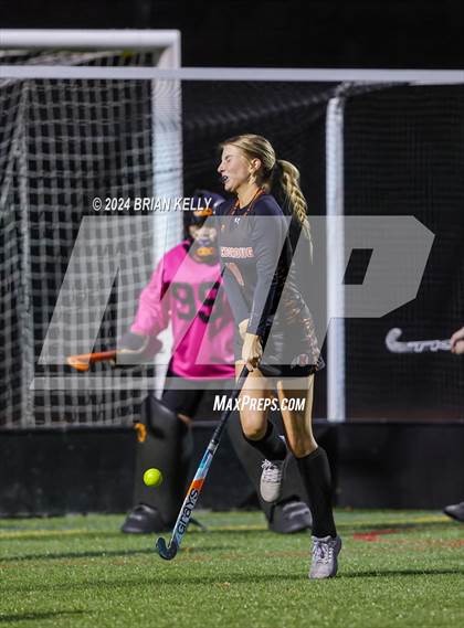 Thumbnail 2 in Middleborough @ Notre Dame Academy (MIAA Division 2 Round of 32) photogallery.