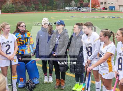 Thumbnail 3 in Middleborough @ Notre Dame Academy (MIAA Division 2 Round of 32) photogallery.
