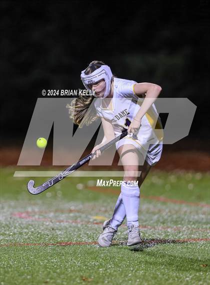 Thumbnail 1 in Middleborough @ Notre Dame Academy (MIAA Division 2 Round of 32) photogallery.