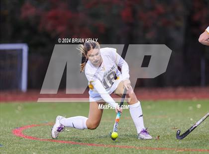 Thumbnail 2 in Middleborough @ Notre Dame Academy (MIAA Division 2 Round of 32) photogallery.