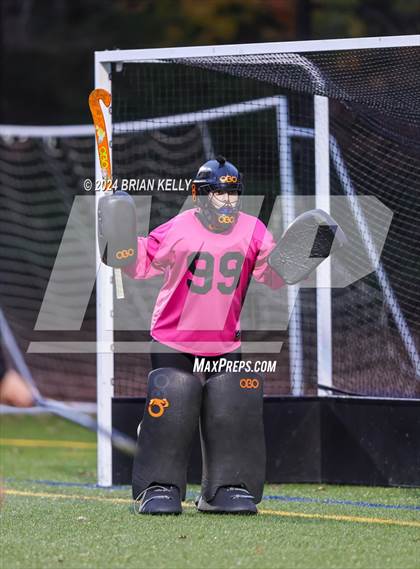 Thumbnail 2 in Middleborough @ Notre Dame Academy (MIAA Division 2 Round of 32) photogallery.