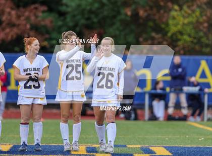 Thumbnail 2 in Middleborough @ Notre Dame Academy (MIAA Division 2 Round of 32) photogallery.