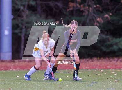 Thumbnail 3 in Middleborough @ Notre Dame Academy (MIAA Division 2 Round of 32) photogallery.