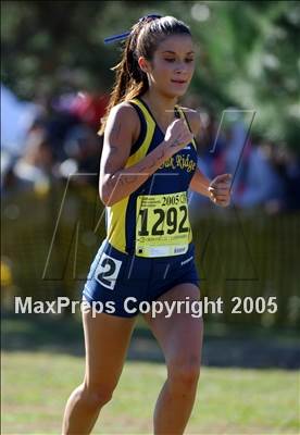 Thumbnail 2 in CIF Cross Country Championships (D2 Girls) photogallery.