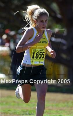 Thumbnail 1 in CIF Cross Country Championships (D2 Girls) photogallery.