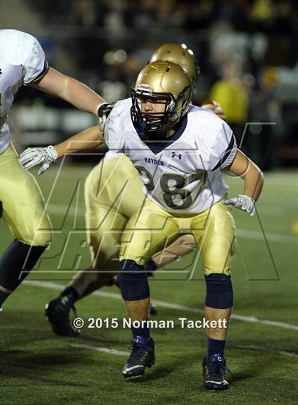 Thumbnail 1 in Hayden vs. Central (KSHSAA 4A D1 Semifinal) photogallery.