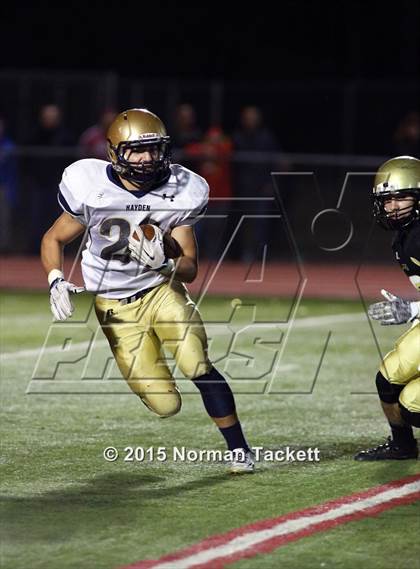 Thumbnail 2 in Hayden vs. Central (KSHSAA 4A D1 Semifinal) photogallery.