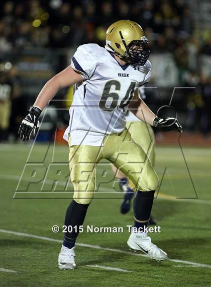 Thumbnail 2 in Hayden vs. Central (KSHSAA 4A D1 Semifinal) photogallery.
