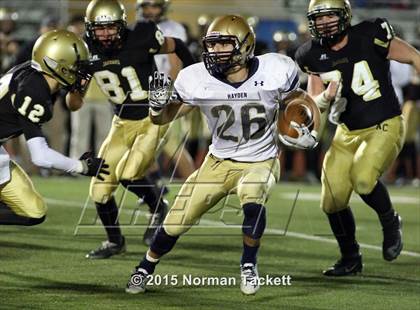Thumbnail 3 in Hayden vs. Central (KSHSAA 4A D1 Semifinal) photogallery.