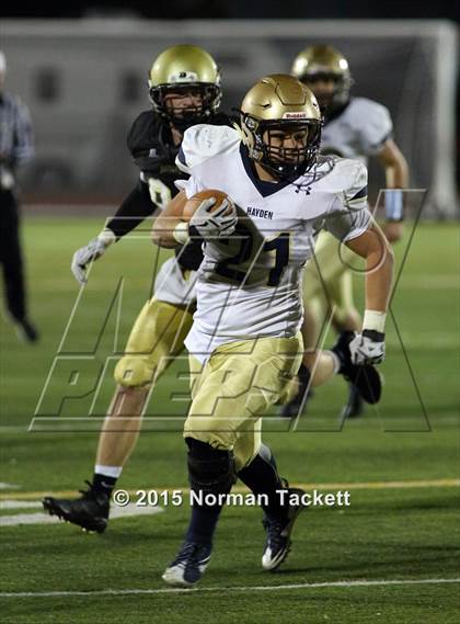 Thumbnail 1 in Hayden vs. Central (KSHSAA 4A D1 Semifinal) photogallery.