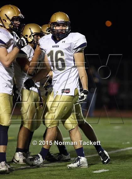 Thumbnail 2 in Hayden vs. Central (KSHSAA 4A D1 Semifinal) photogallery.