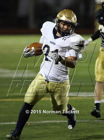 Thumbnail 2 in Hayden vs. Central (KSHSAA 4A D1 Semifinal) photogallery.