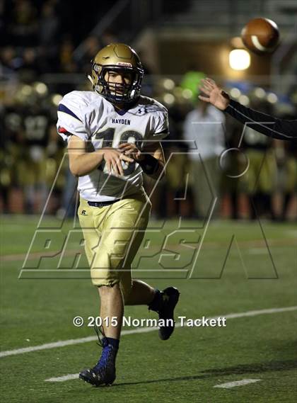 Thumbnail 2 in Hayden vs. Central (KSHSAA 4A D1 Semifinal) photogallery.