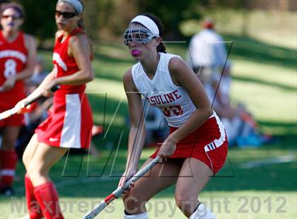 Thumbnail 1 in Ursuline Academy vs. Kirkwood photogallery.