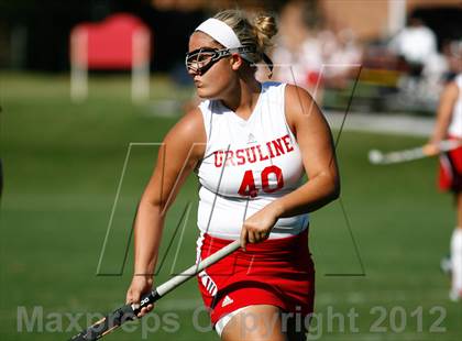 Thumbnail 2 in Ursuline Academy vs. Kirkwood photogallery.