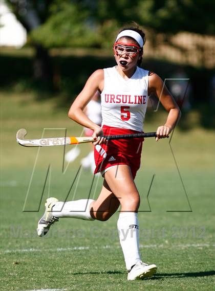 Thumbnail 1 in Ursuline Academy vs. Kirkwood photogallery.