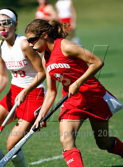 Thumbnail 1 in Ursuline Academy vs. Kirkwood photogallery.
