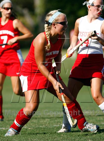 Thumbnail 2 in Ursuline Academy vs. Kirkwood photogallery.