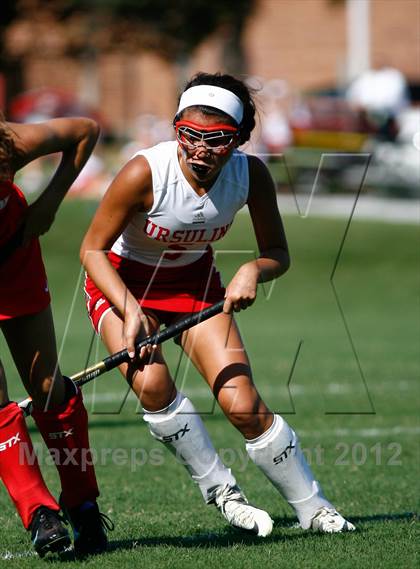Thumbnail 2 in Ursuline Academy vs. Kirkwood photogallery.