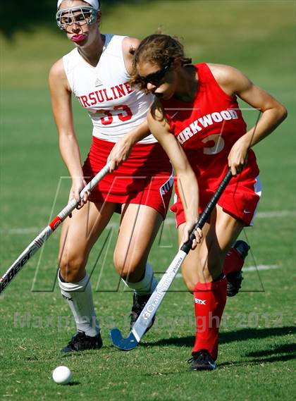 Thumbnail 3 in Ursuline Academy vs. Kirkwood photogallery.
